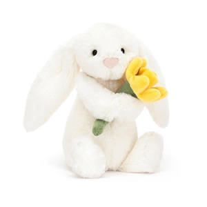 Jellycat Bashful Bunny With Daffodil – Small